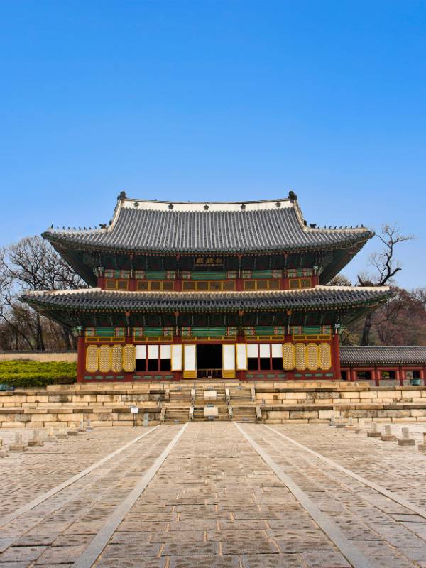 Changdeokgung Palace in Seoul, South Korea