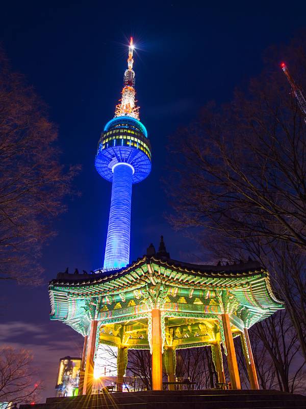 Namsan Tower in Seoul, South Korea