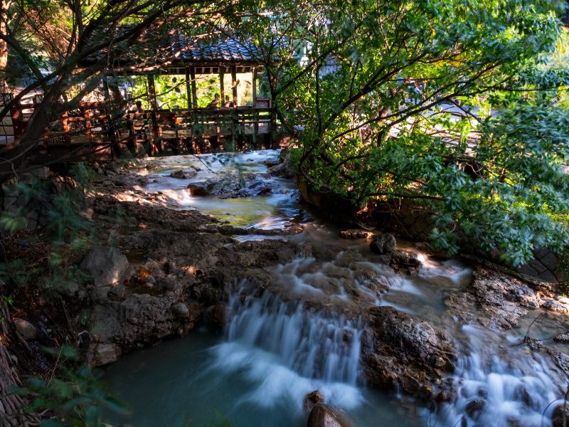 Taipei Taiwan Nature Beitou Hot Springs