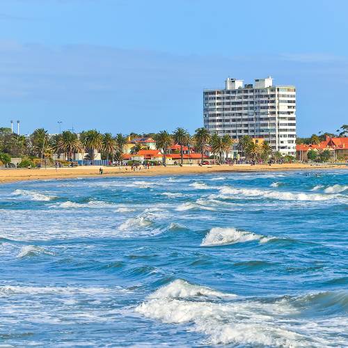 St. Kilda Beach at Melbourne